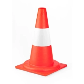 Výstražné dopravní kužely z PVC